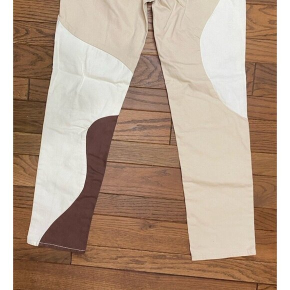 Colorblock Pacsun Patchwork High-Waisted Jeans For Women 24" - Picture 8 of 13